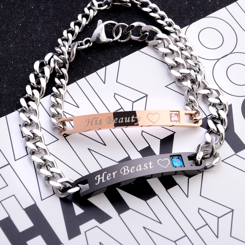 Lovers Bracelet Tide Men Women Korean wear - shopclan