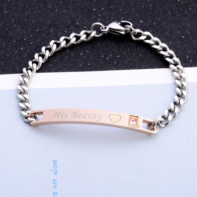 Lovers Bracelet Tide Men Women Korean wear - shopclan