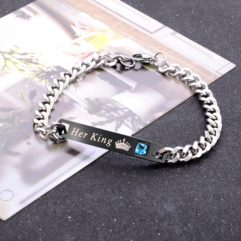 Lovers Bracelet Tide Men Women Korean wear - shopclan