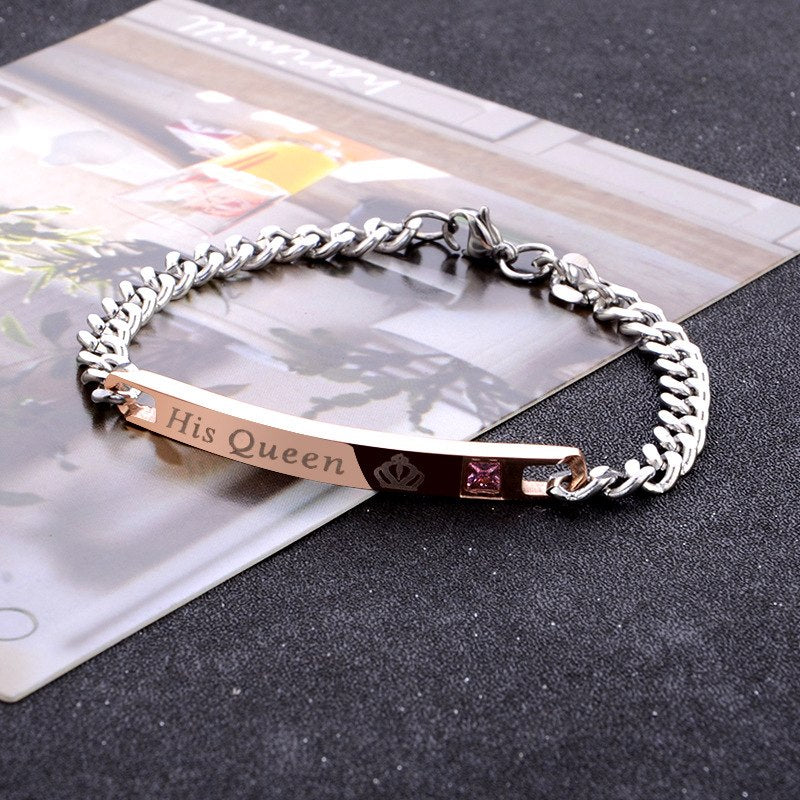 Lovers Bracelet Tide Men Women Korean wear - shopclan